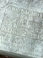 Annie M. Moss Rhodes