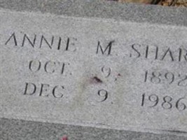Annie M. Sharpe