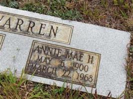 Annie Mae Hood Warren