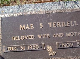 Annie Mae Stiers Terrell Annie Mae Stiers Terrell