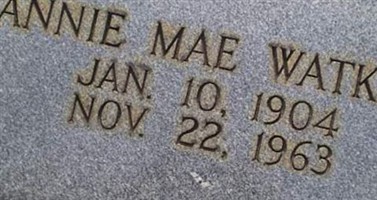 Annie Mae Watkins