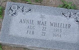 Annie Mae Wheeler Annie Mae Wheeler