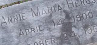 Annie Maria Herbst Annie Maria Herbst