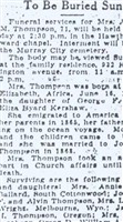 Annie Maria Kershaw Thompson