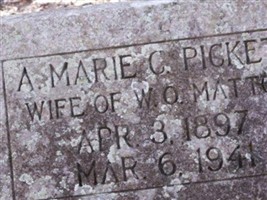 Annie Marie Cleo Pickett Mattox