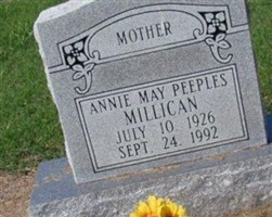 Annie May Peeples Millican