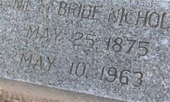 Annie McBride Nicholsen