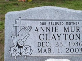 Annie Murl Clayton Annie Murl Clayton