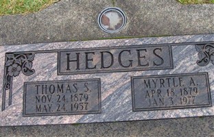 Annie Myrtle Weedin Hedges