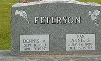 Annie S. "Nan" Paterson Peterson Annie S. "Nan" Paterson Peterson