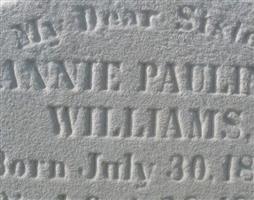 Annie Pauline Williams