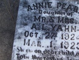Annie Pearl Yahn Annie Pearl Yahn