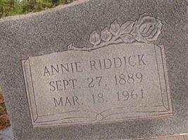 Annie Riddick Lancaster
