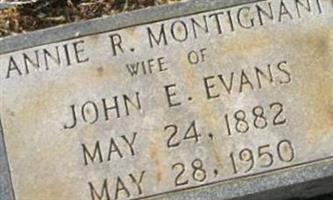 Annie Ritchie Montignani Evans