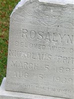 Annie Rosalyn Bloss Fritz Annie Rosalyn Bloss Fritz