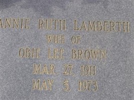Annie Ruth Lamberth Brown (1889501.jpg) Annie Ruth Lamberth Brown (1889501.jpg)