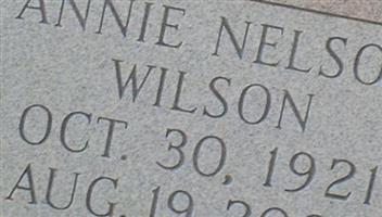 Annie S. Nelson Wilson