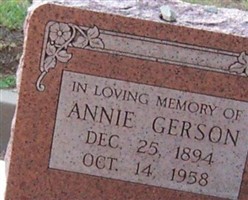 Annie Schuster Gerson