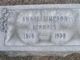 Annie Simpson Nichols