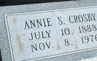 Annie Sullivan Crosby Annie Sullivan Crosby