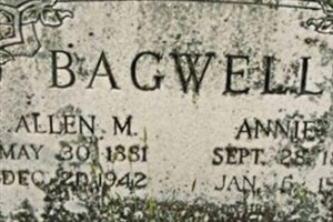 Annie T Bagwell Annie T Bagwell