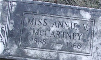 Annie V. McCartney Annie V. McCartney