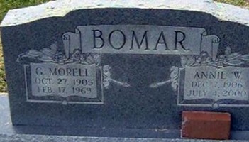 Annie W Bomar Annie W Bomar