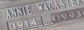 Annie Wacaster Bradshaw Annie Wacaster Bradshaw