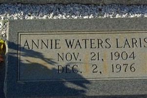 Annie Waters Lariscy