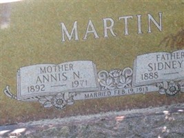 Annis N Martin