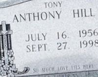 Anthony "Tony" Hill Anthony "Tony" Hill