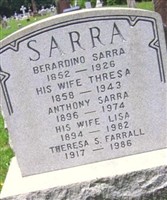 Anthony "Tony" Sarra Anthony "Tony" Sarra