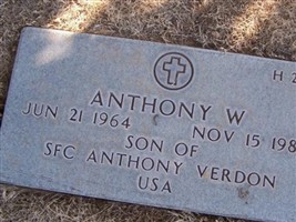 Anthony W Verdon Anthony W Verdon
