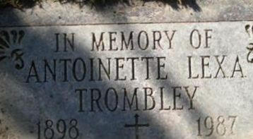 Antoinette Lexa Trombley Antoinette Lexa Trombley