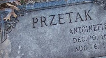 Antoinette M. Przetak Antoinette M. Przetak