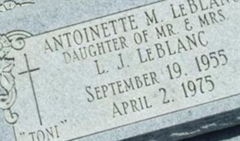 Antoinette M. "Toni" LeBlanc