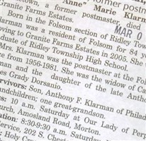 Antoinette Marie Dorsanio Klarman