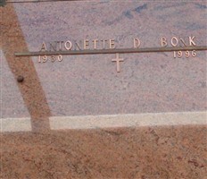 Antonette Delores Kuljis Bonk