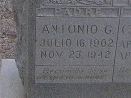 Antonio G. Medina Antonio G. Medina
