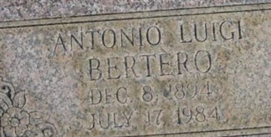 Antonio Luigi Bertero Antonio Luigi Bertero