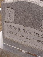 Antonio N. Gallegos Antonio N. Gallegos