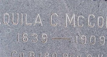 Aquila C McComas Aquila C McComas