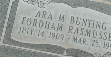 Ara M Bunting Fordham Rasmussen Ara M Bunting Fordham Rasmussen