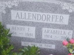 Arabella C. McClintock Allendorfer