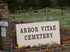 Arbor Vitae Cemetery