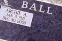 Archie Ardell Ball Archie Ardell Ball