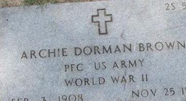 Archie Dorman Brown