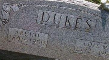 Archie Dukes Archie Dukes