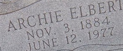 Archie Elbert Edge