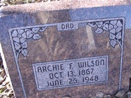Archie F Wilson